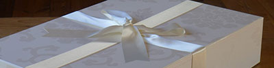 Wedding dress boxing service